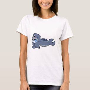 Zegel met vis (3).PNG T-shirt