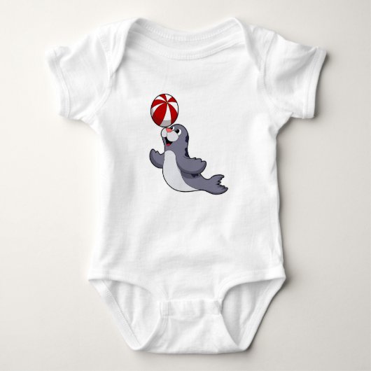 Zegel met waterpolo romper (Voorkant)