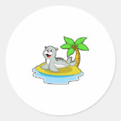 Zegel op het eiland (Voorkant)