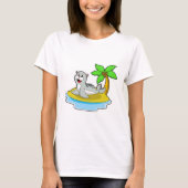 Zegel op het eiland t-shirt (Voorkant)