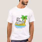 Zegel op het eiland t-shirt (Voorkant)