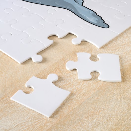 Zegel op Hip Hop Dance Dab Legpuzzel (Zijkant)