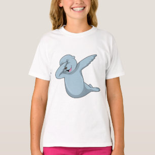 Zegel op Hip Hop Dance Dab T-shirt