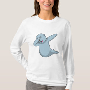 Zegel op Hip Hop Dance Dab T-shirt