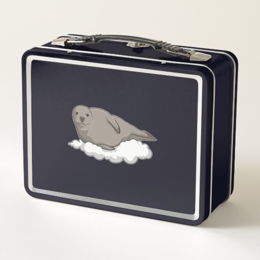 Zegel op wolken (Achterkant)