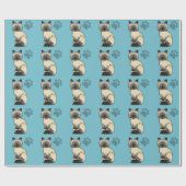 Zegel Point Birman / Ragdoll Kat Cadeaupapier (Vlak)