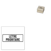 Zegel Prioritaire Brief Rubberstempel (Gestempeld)