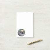 Zegel van Afkeuring 4x6 Notities Post-it® Notes (Op bureau)