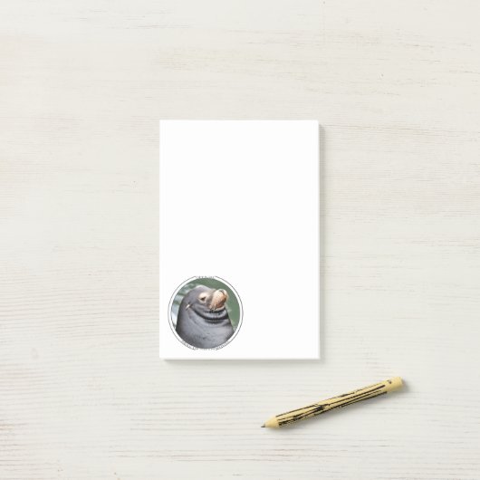 Zegel van Afkeuring 4x6 Notities Post-it® Notes (Op bureau)