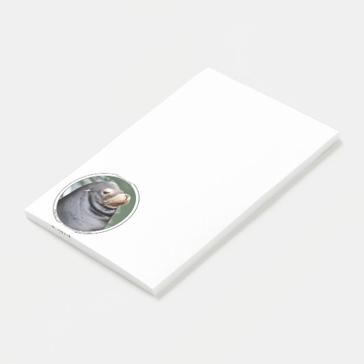 Zegel van Afkeuring 4x6 Notities Post-it® Notes (Schuin)