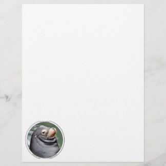 Zegel van Afkeuring 8.5x11 Briefpapier Briefhoofd