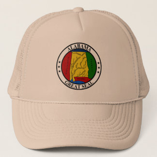 Zegel van Alabama Trucker Pet
