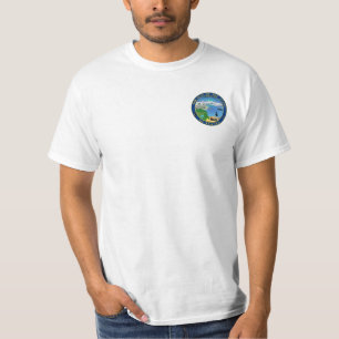 Zegel van Alaska State USA T-shirt