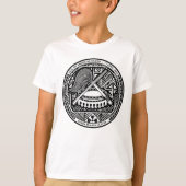 Zegel van Amerikaans Samoa T-shirt (Voorkant)