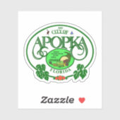 Zegel van Apopka, Florida Sticker (Vel)
