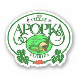 Zegel van Apopka, Florida Sticker