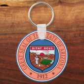 Zegel van Arizona State USA sleutelhanger (Voorkant)