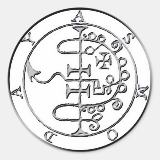 Zegel van Asmoday Asmodeus (Voorkant)