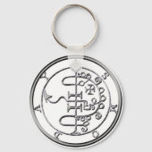 Zegel van Asmoday Asmodeus Sleutelhanger (Voorkant)