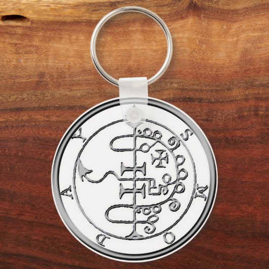 Zegel van Asmoday Asmodeus Sleutelhanger (Voorkant)