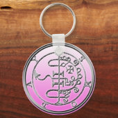 Zegel van Asmoday Asmodeus Sleutelhanger (Voorkant)