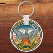 Zegel van Atlanta, Georgia Sleutelhanger (Voorkant)