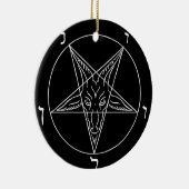 Zegel van Baphomet Keramisch Ornament (Rechts)