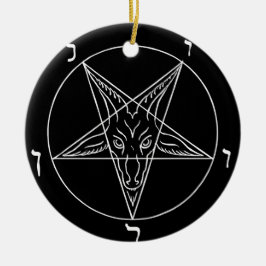 Zegel van Baphomet Keramisch Ornament