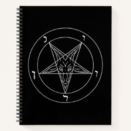 Zegel van Baphomet Notitieboek