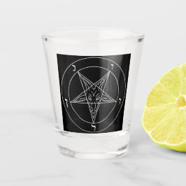 Zegel van Baphomet Shot Glas