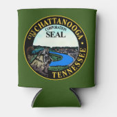 Zegel van Chattanooga, Tennessee Blikjeskoeler (Voorkant)