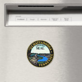 Zegel van Chattanooga, Tennessee Magnet (Insitu (Vaatwasser))