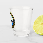 Zegel van Chattanooga, Tennessee Shot Glas (Rechts)