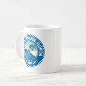 Zegel van Clearwater, Mok van Florida Coffee (Voorkant links)