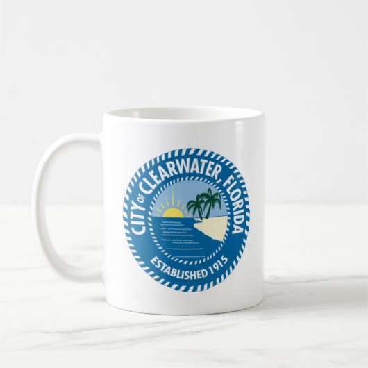 Zegel van Clearwater, Mok van Florida Coffee (Links)