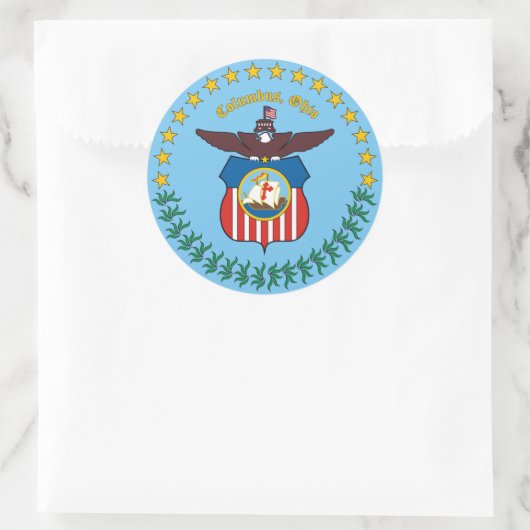 Zegel van Columbus, Ohio (Tas)