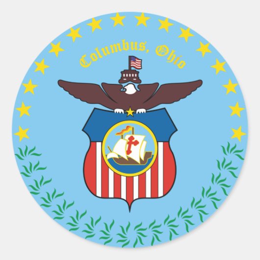 Zegel van Columbus, Ohio (Voorkant)