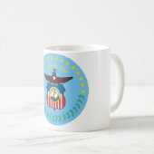 Zegel van Columbus, Ohio Koffiemok (Voorkant rechts)