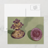 Zegel van Cosimo de Medici Briefkaart (Voorkant / Achterkant)