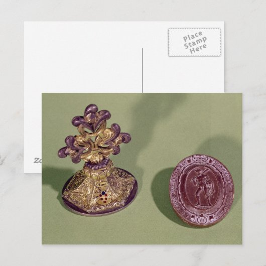 Zegel van Cosimo de Medici Briefkaart (Voorkant / Achterkant)