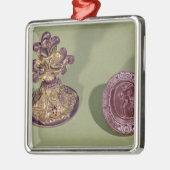 Zegel van Cosimo de Medici Metalen Ornament (Links)