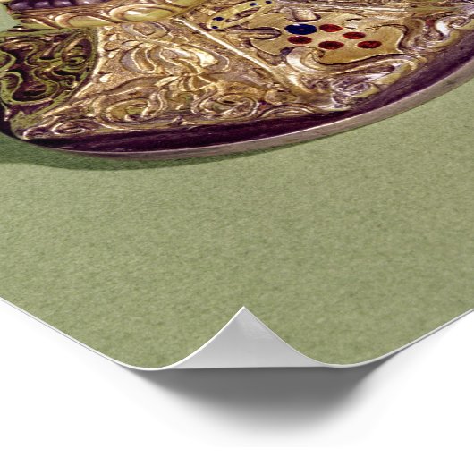 Zegel van Cosimo de Medici Poster (Hoek)