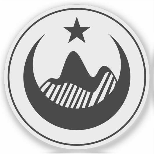 Zegel van de Algerijnse Republiek (1958-1962) Sticker (Voorkant)