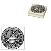 Zegel van de Amerikaanse Samoa Rubberstempel (Gestempeld)
