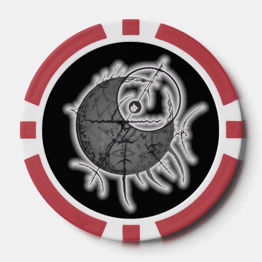 Zegel van de Eldritch - Pokerfiches Poker Chips (Voorkant)