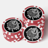 Zegel van de Eldritch - Pokerfiches Poker Chips (Opstapeling)