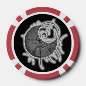 Zegel van de Eldritch - Pokerfiches Poker Chips (Achterkant)