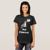 Zegel van de erkend dier t-shirt (Voorkant volledig)