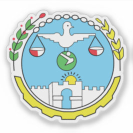 Zegel van de Harari-regio, Ethiopië Sticker