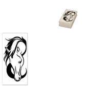 zegel van de paardenkop rubberstempel (Gestempeld)